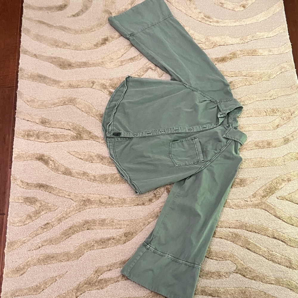 We the Free Green Bell Sleeve Jacket S